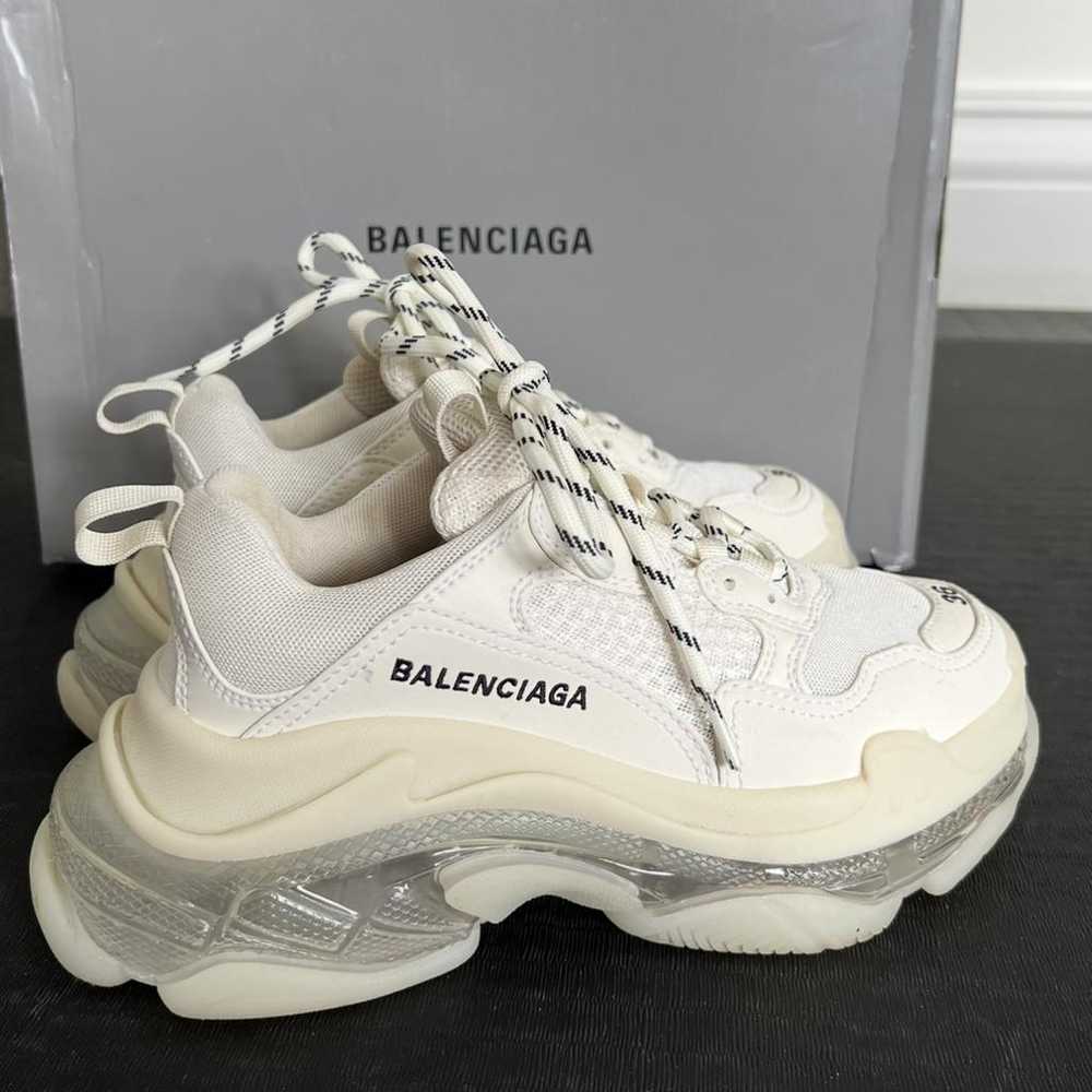 Balenciaga Triple S cloth trainers - image 2