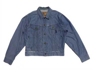 Vintage 90s Kenzo Jeans Logo online Inside Denim Jacket