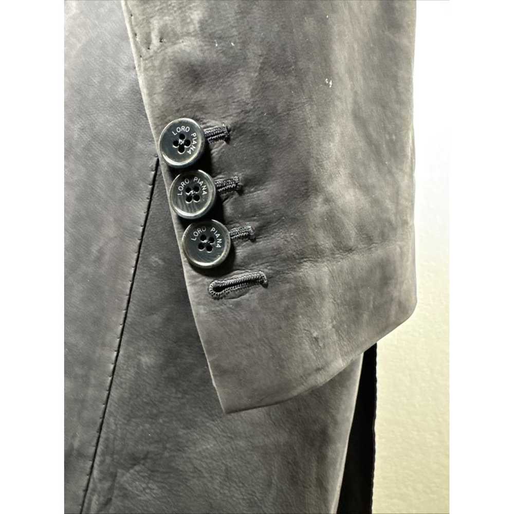 Loro Piana Leather trench - image 5