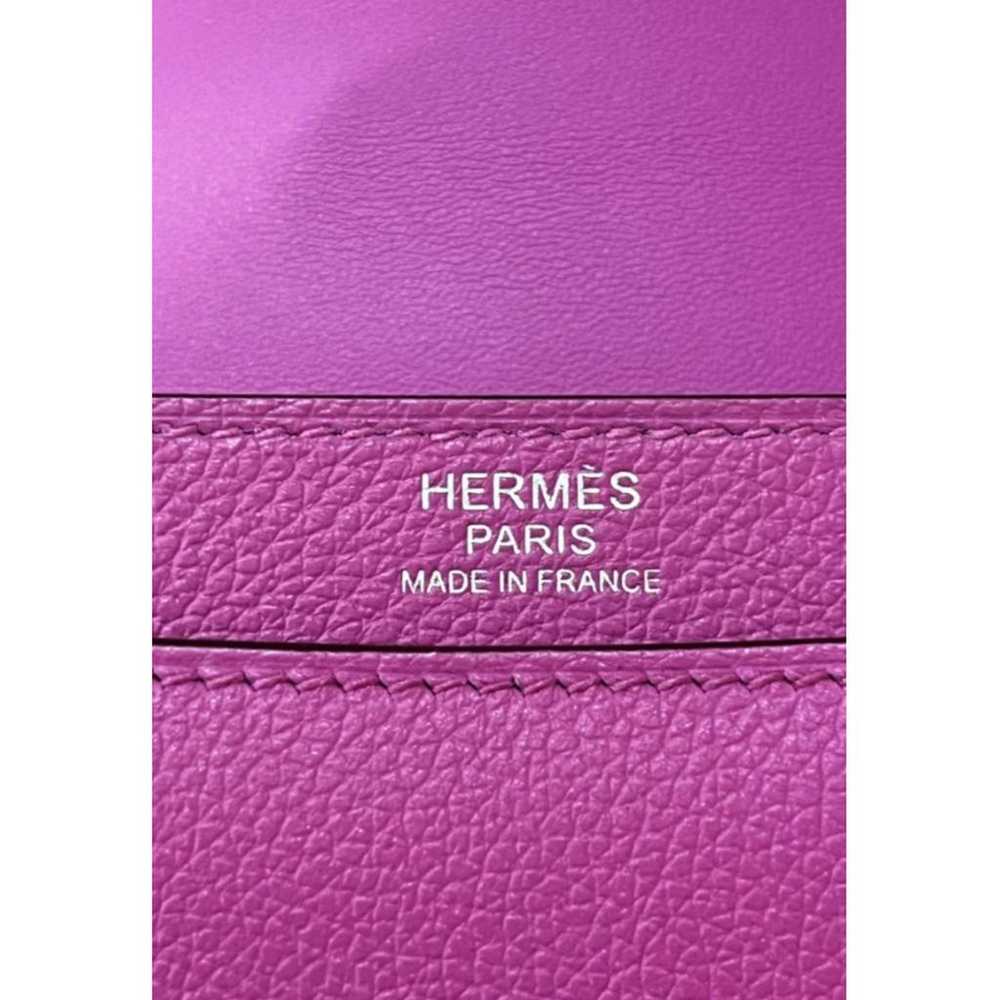 Hermès 2002 leather handbag - image 5