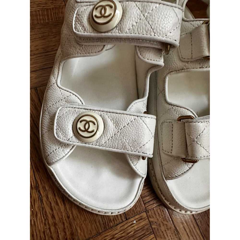 Chanel Dad Sandals leather sandal - image 10