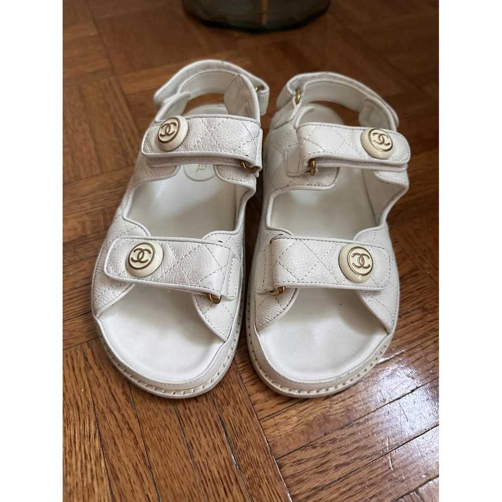 Chanel Dad Sandals leather sandal - image 2