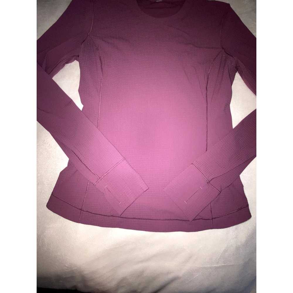 Womens Lululemon Ventilated Mesh-Back Running Lon… - image 4