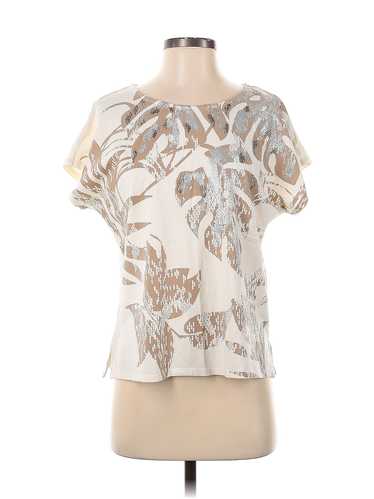 Ruby Rd. Women Ivory Short Sleeve Blouse P