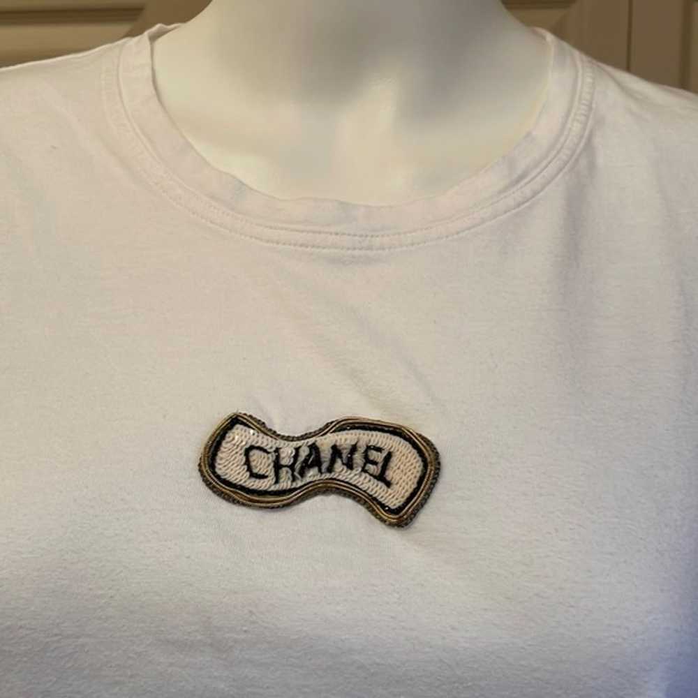 RARE VINTAGE CHANEL t-shirt - image 2