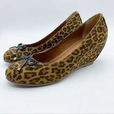 Chinese Laundry Leopard Print  Wedge