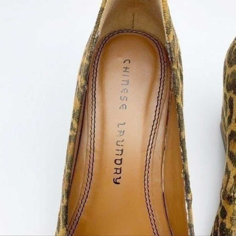 Chinese Laundry Leopard Print  Wedge - image 5