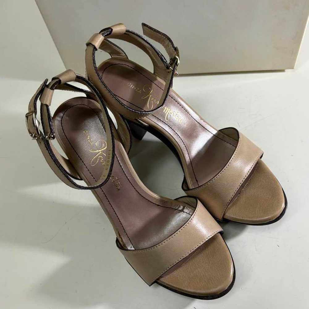 Ginza Kanematsu Strap Pumps Brand New - image 11