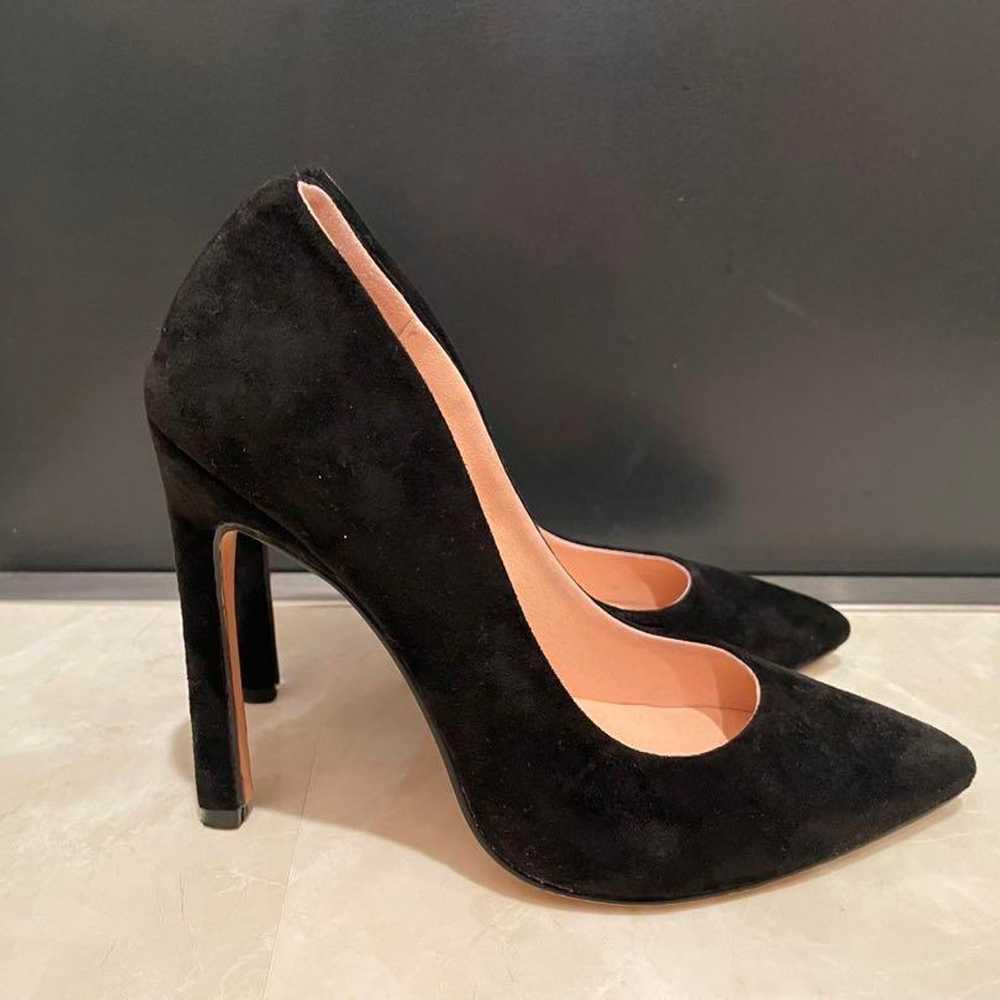 【Great Condition】Black Suede High Heels 9cm - image 4