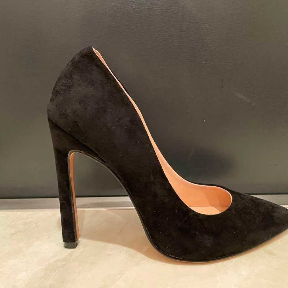 【Great Condition】Black Suede High Heels 9cm - image 6