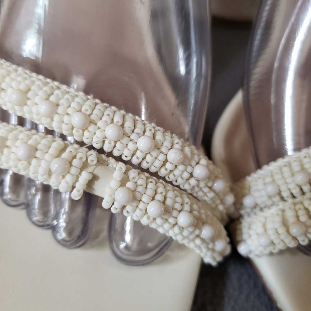 Sam Edelman Kia Beads Sandal in Modern Ivory Size… - image 3