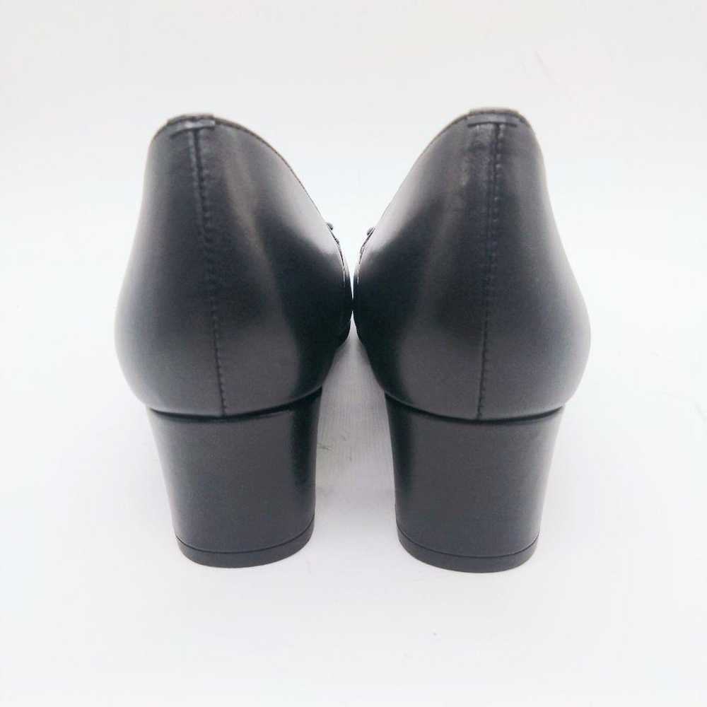 Exquisite item Ginza Washington Pumps Buckle Blac… - image 3