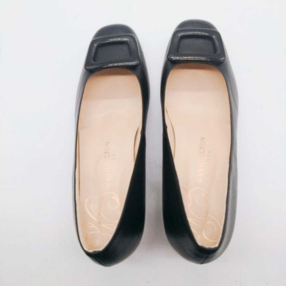 Exquisite item Ginza Washington Pumps Buckle Blac… - image 6