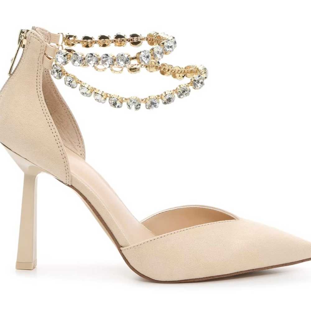 Jlo Norna Blush Crystal Pumps - image 1