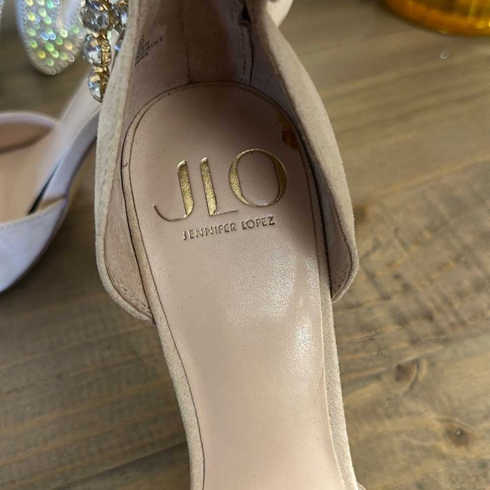 Jlo Norna Blush Crystal Pumps - image 7