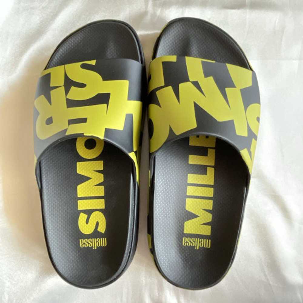 melissa x Simon Miller collaboration logo sandals… - image 2