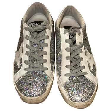 Golden Goose Superstar glitter trainers