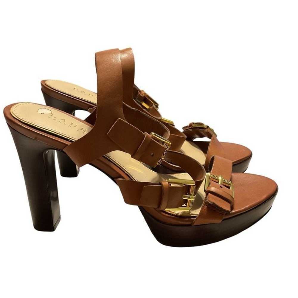 Lauren by Ralph Lauren vachetta leather 3 buckle … - image 7