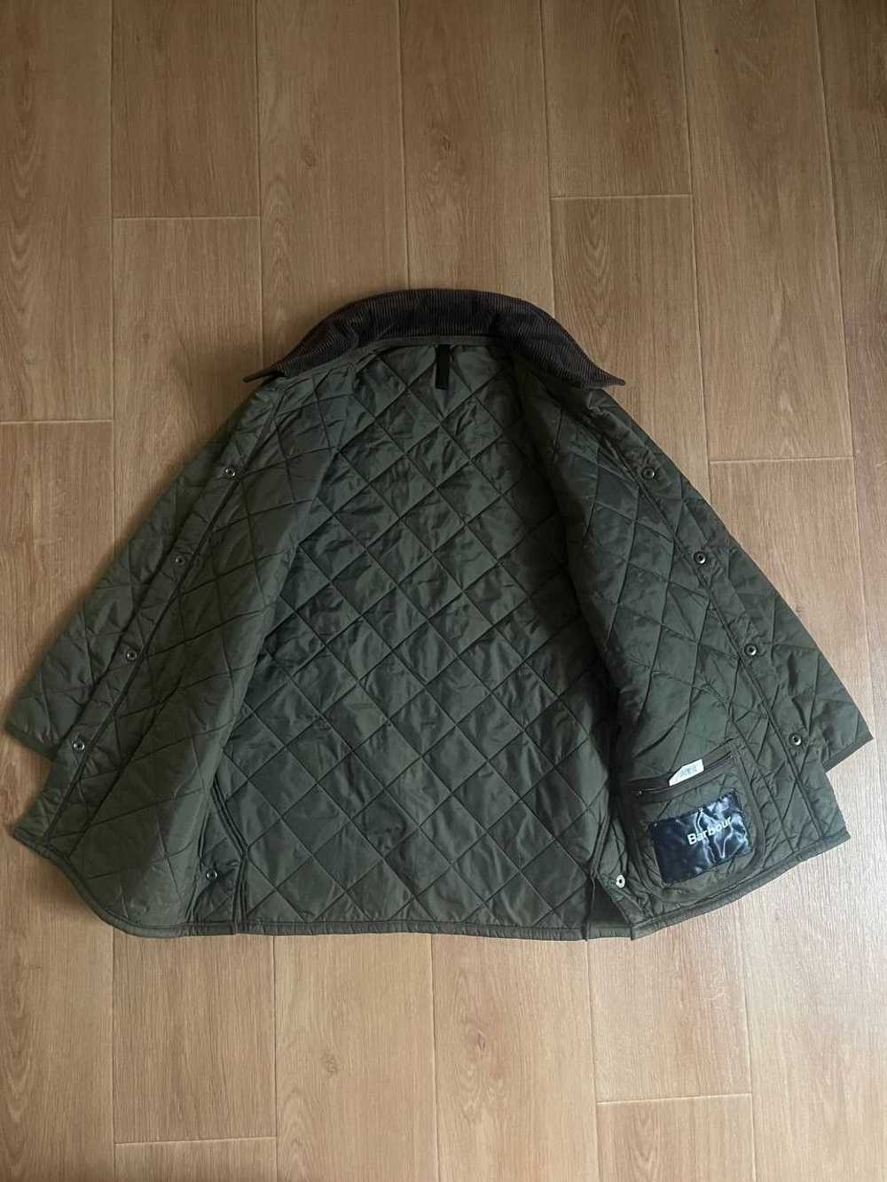 Barbour × Luxury × Vintage Quilted Bomber Jacket … - image 12