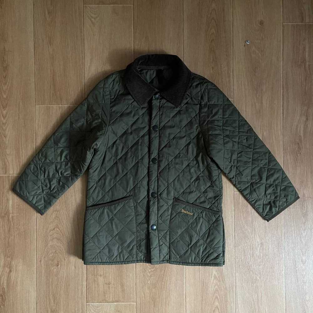 Barbour × Luxury × Vintage Quilted Bomber Jacket … - image 1