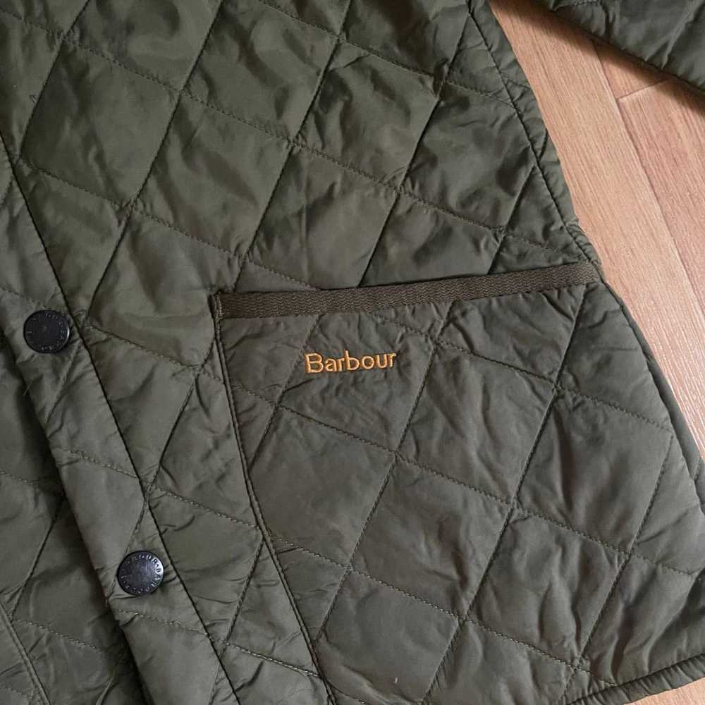 Barbour × Luxury × Vintage Quilted Bomber Jacket … - image 2