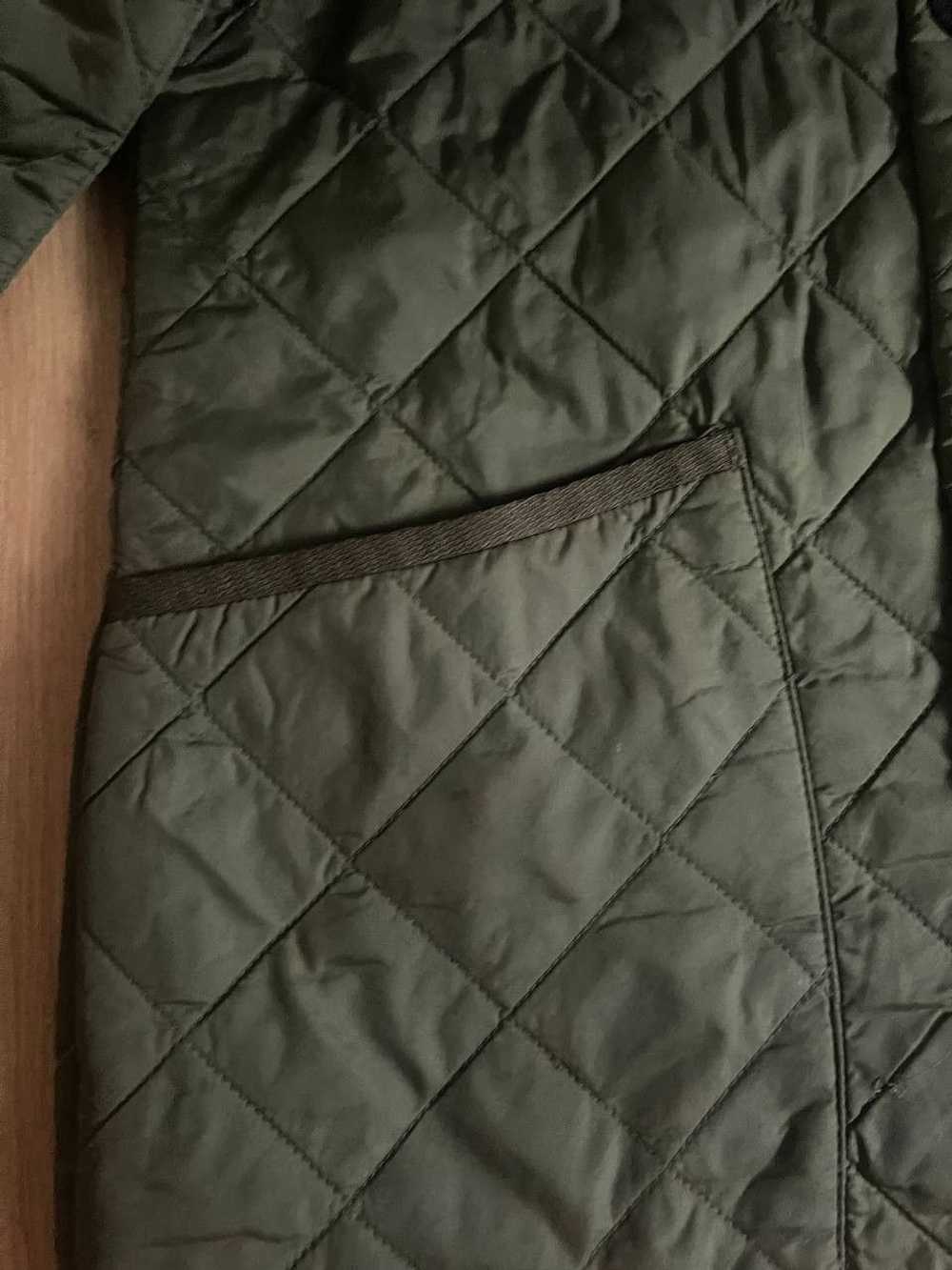 Barbour × Luxury × Vintage Quilted Bomber Jacket … - image 8