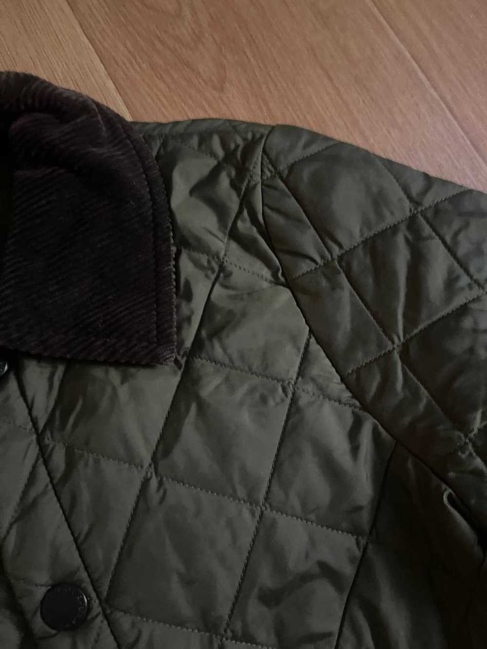 Barbour × Luxury × Vintage Quilted Bomber Jacket … - image 9