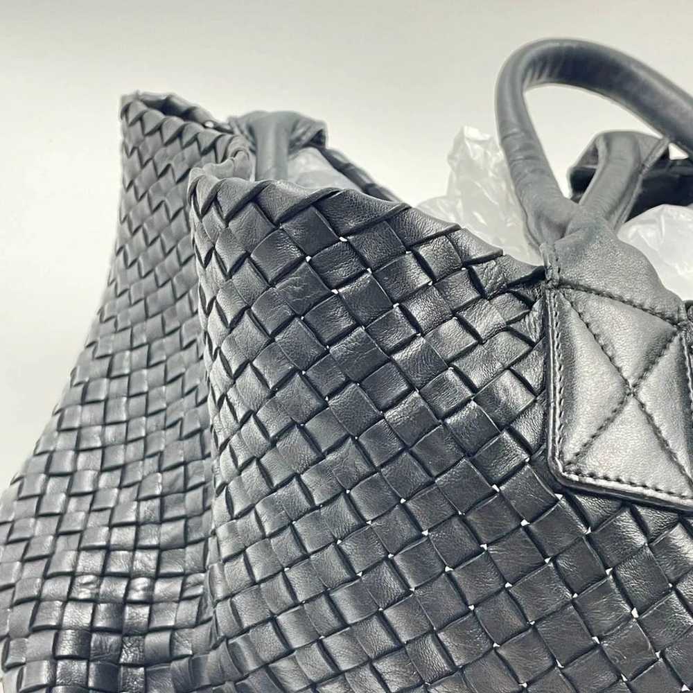 Bottega Veneta Cabat leather bag - image 11