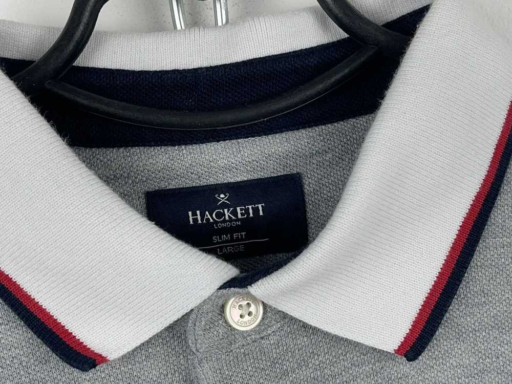 Hackett × Streetwear Hackett London Grey Polo Sho… - image 4