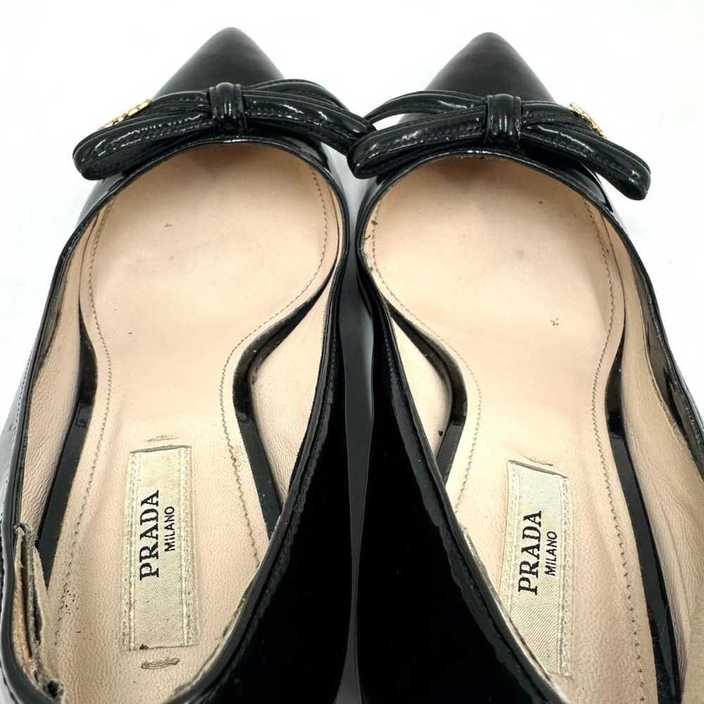 PRADA pumps made of patent leather with an enamel… - image 10