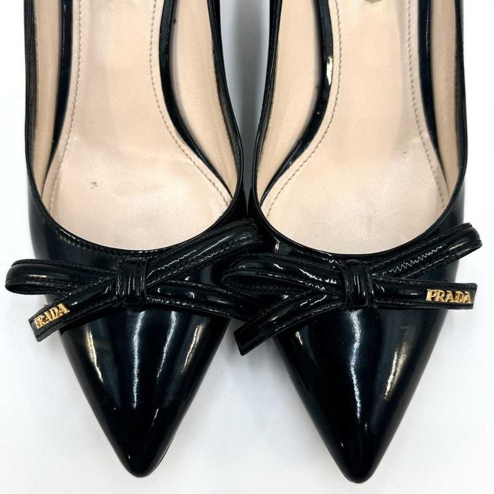 PRADA pumps made of patent leather with an enamel… - image 11