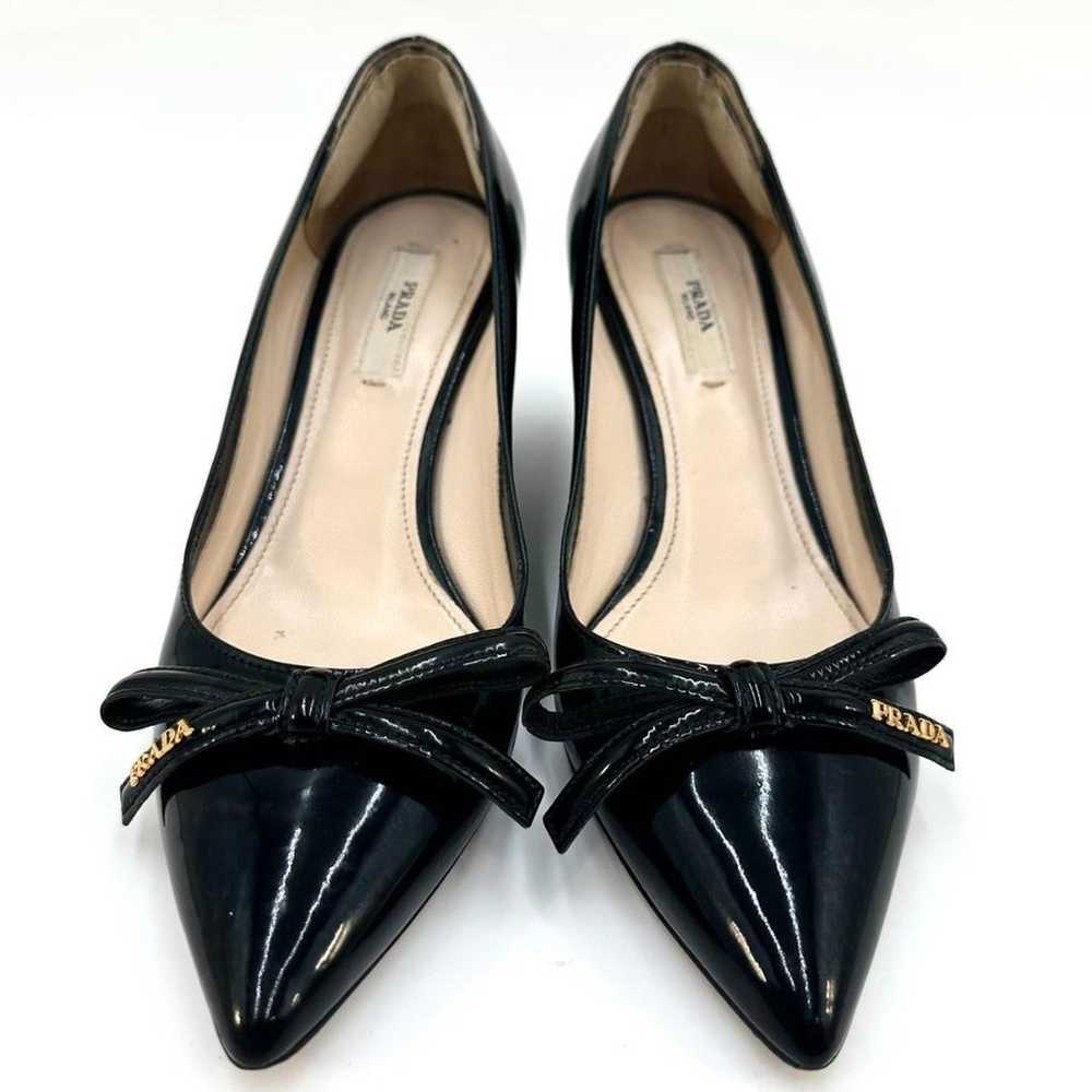 PRADA pumps made of patent leather with an enamel… - image 2