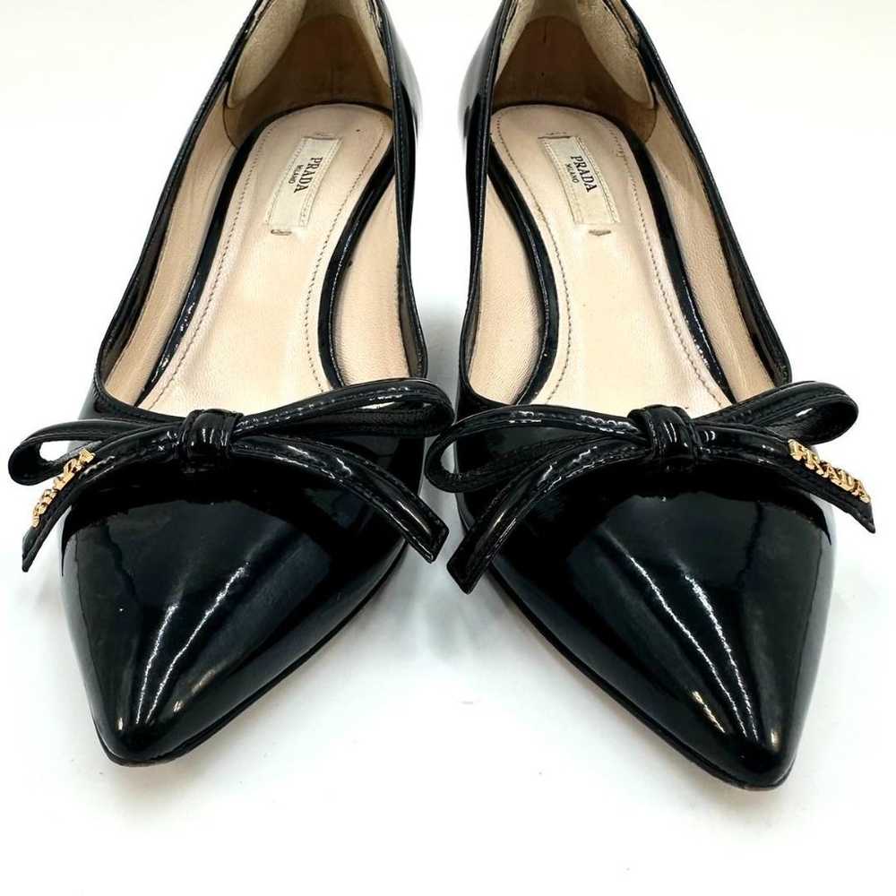 PRADA pumps made of patent leather with an enamel… - image 3