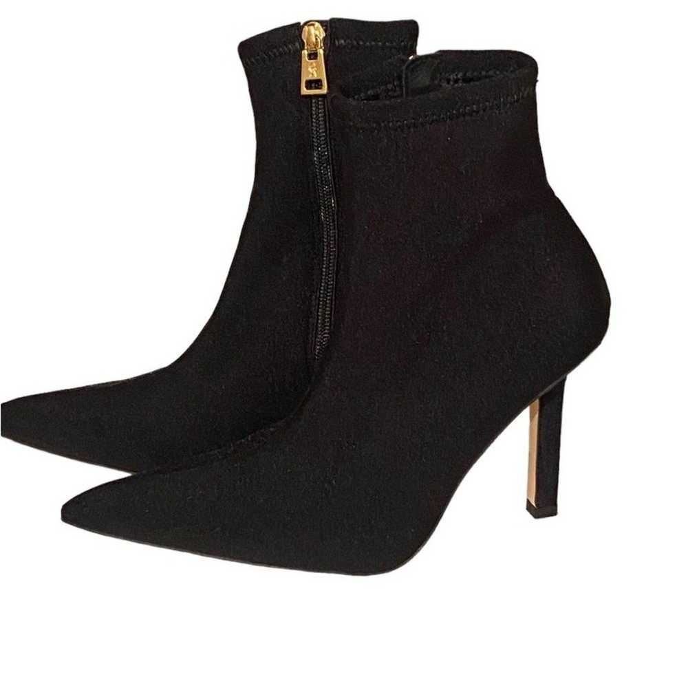 Good American Ankle Black Stiletto Boots | Neopre… - image 2