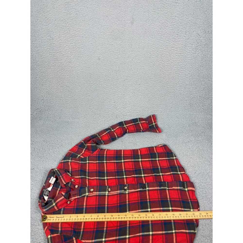 Vintage Woolrich Womens Size 9/10 Red Plaid Flann… - image 6