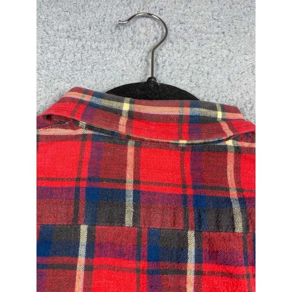 Vintage Woolrich Womens Size 9/10 Red Plaid Flann… - image 9