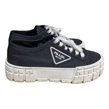 Prada Double Wheel cloth trainers - image 1