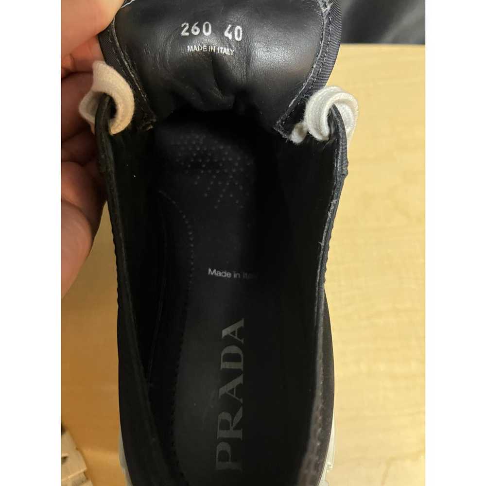 Prada Double Wheel cloth trainers - image 3