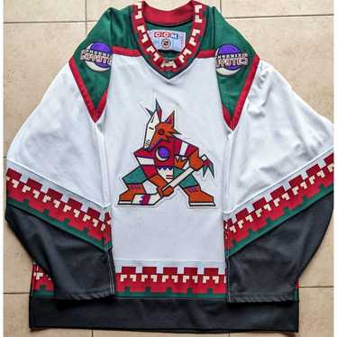 CCM sold Arizona Coyotes NHL Hockey Stitched Jersey Uniform Adult Women's Size Large