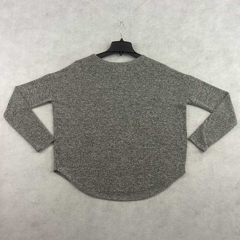 Lucky Brand Top Womens Size Small Gray Long Sleev… - image 4