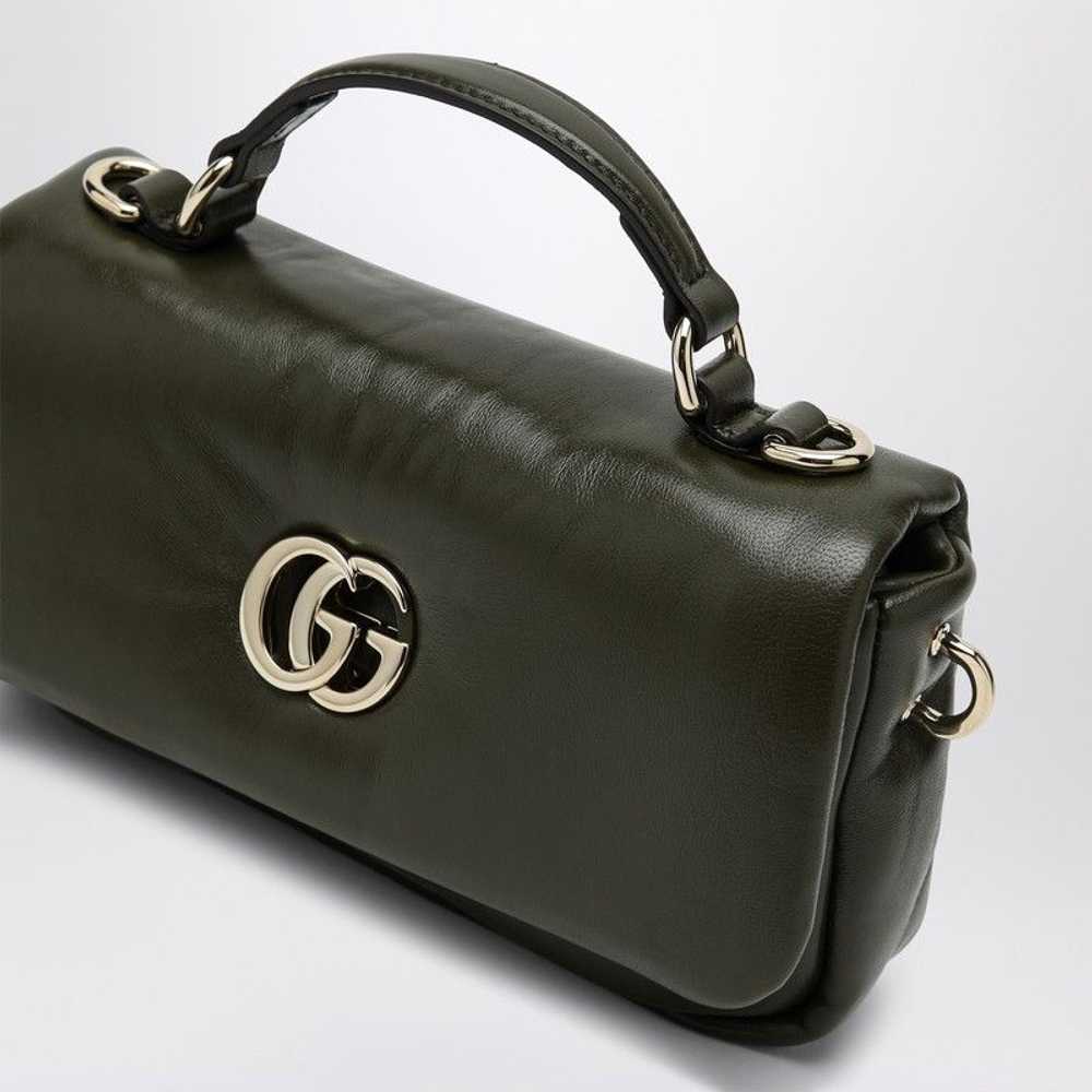 Gucci Gucci Mini Gg Milano Handbag Dark Green - image 5