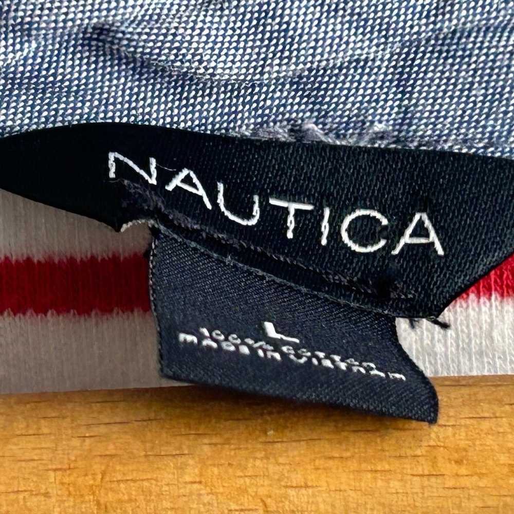 Vintage Nautica 3/4 sleeve top - image 3