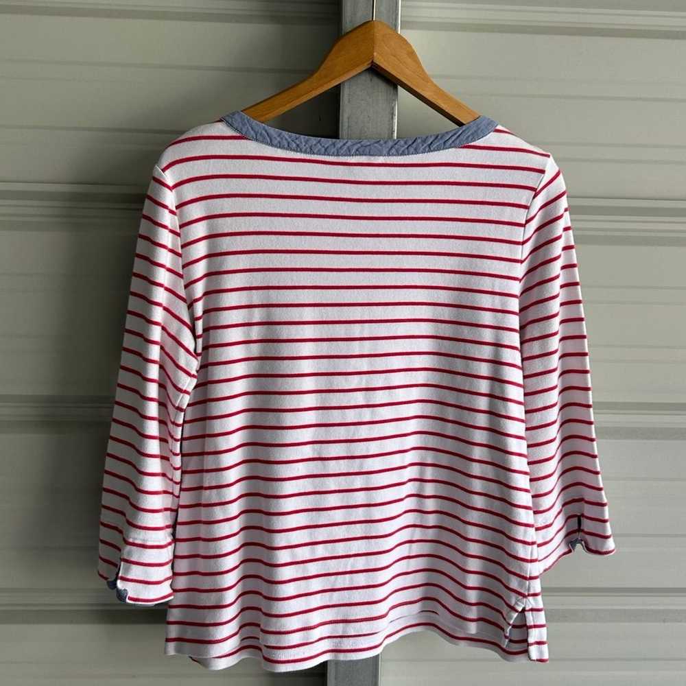 Vintage Nautica 3/4 sleeve top - image 5