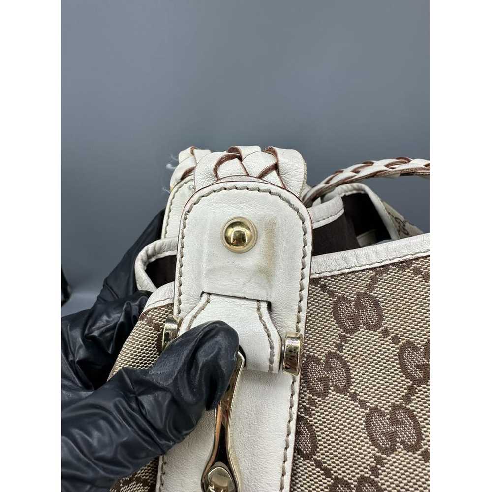 Gucci Abbey cloth handbag - image 10