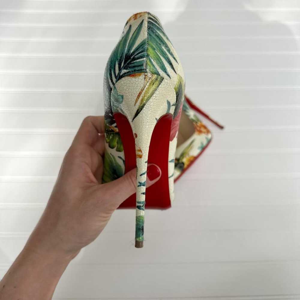 Christian Louboutin So Kate leather heels - image 10