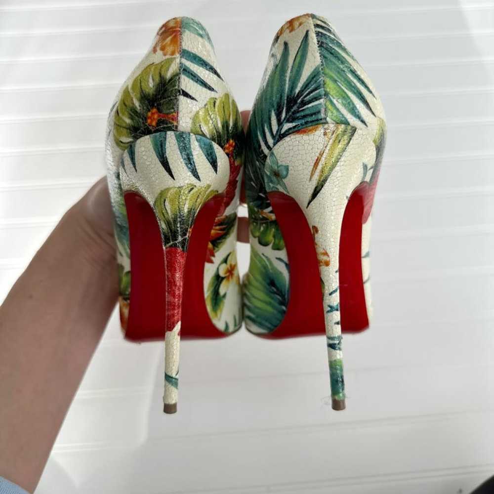 Christian Louboutin So Kate leather heels - image 3