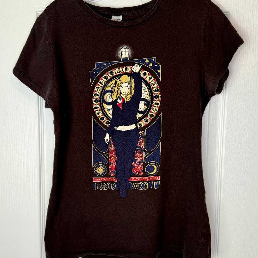 Vintage Rose Doctor Who Timelord XL Fitted Ladies… - image 2