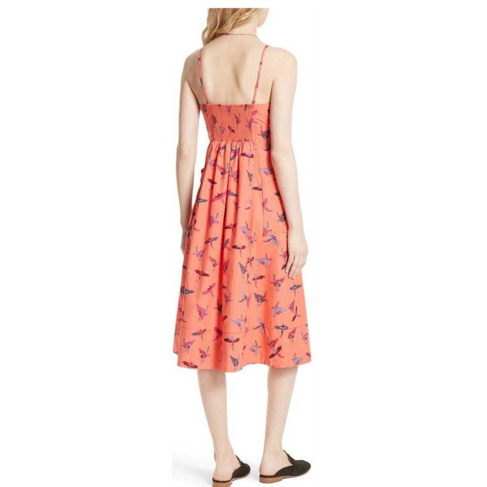 Free People Sunshine Of Your Love Bird Print Dres… - image 2