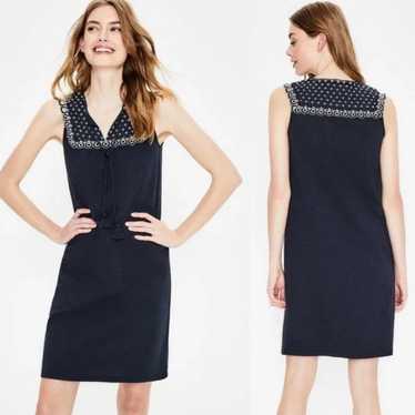 Boden Sleeveless Embroidered Dress - Size US 6 - image 1