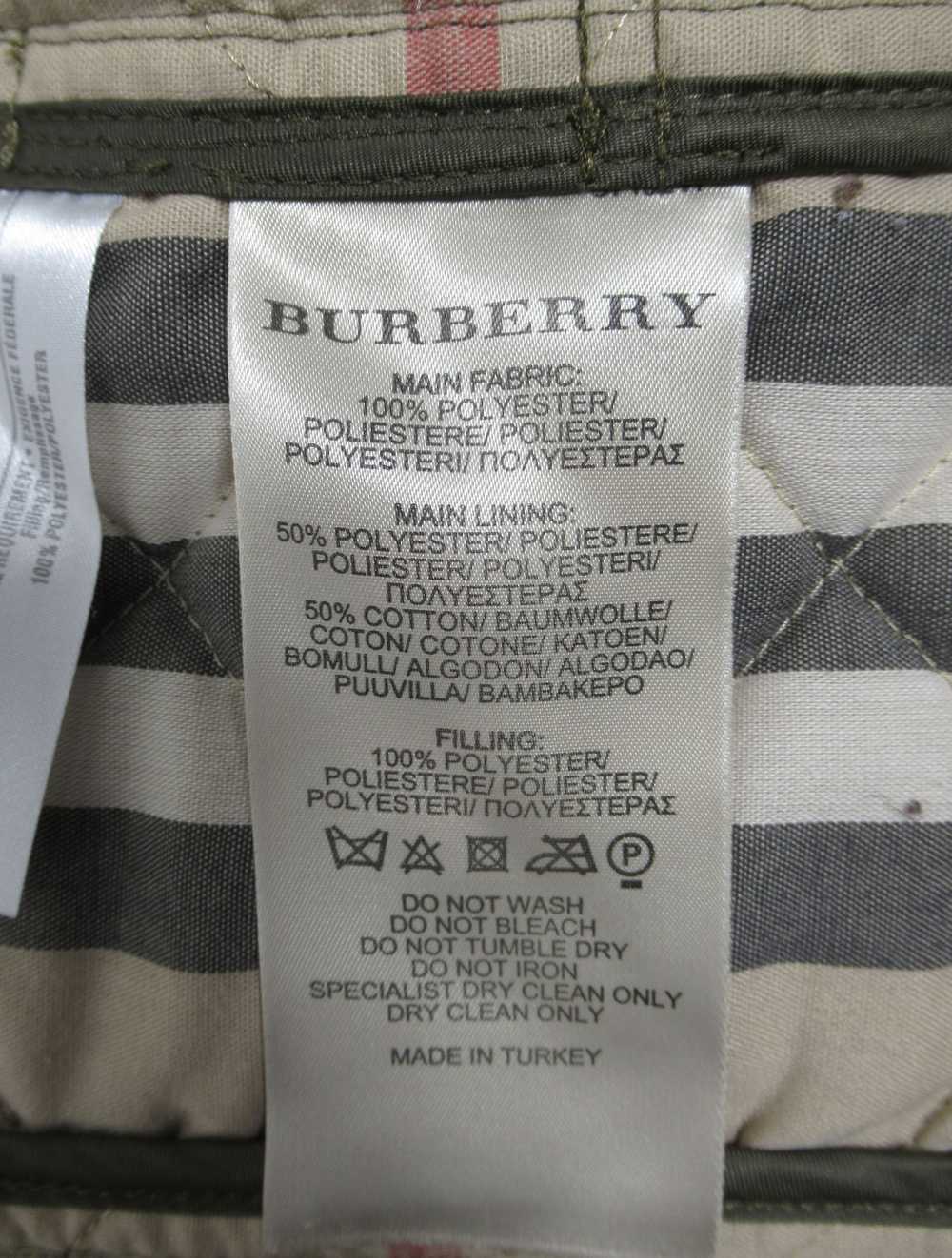 Burberry Burberry Brit Quilted Jacket Dark Olive … - image 11